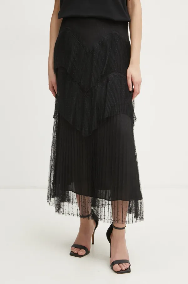 Twinset Krilo Twinset črna barva, 251TP2512