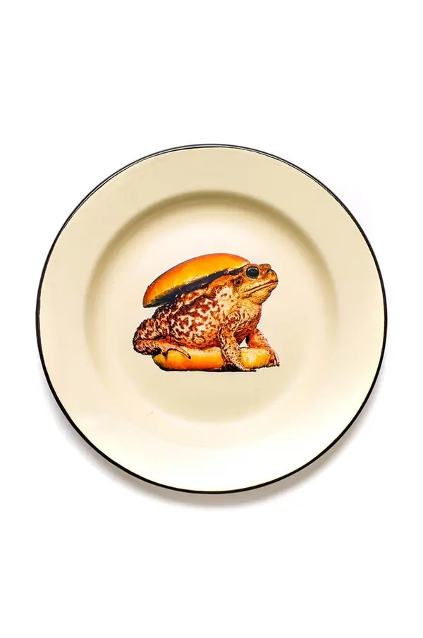 Seletti Krožnik Seletti Toad 26 cm
