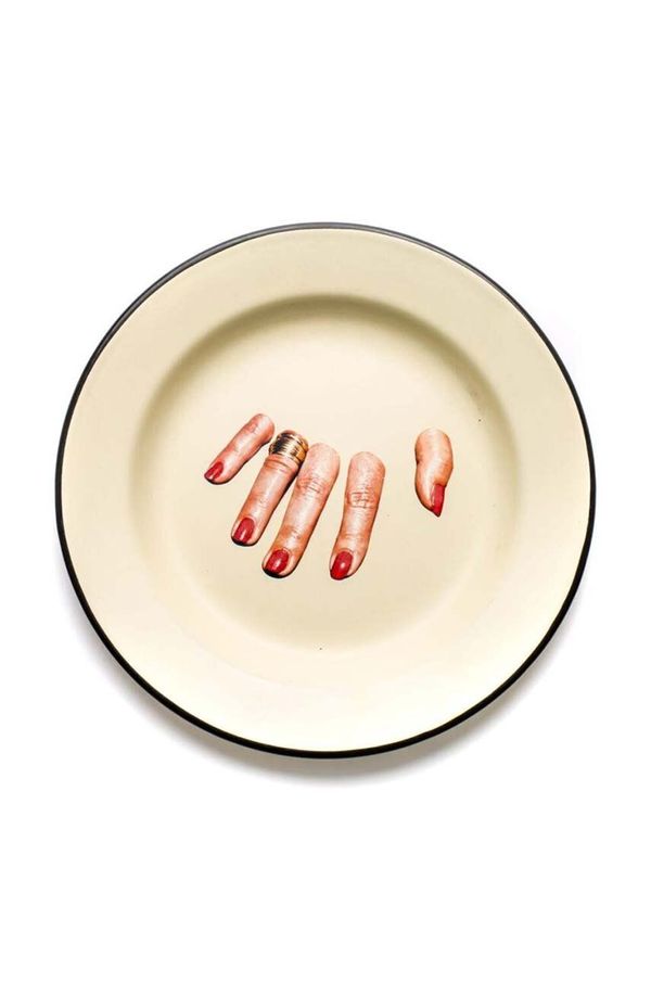 Seletti Krožnik Seletti x Toiletpaper