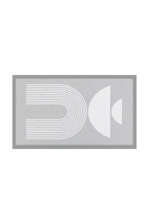 Artsy Doormats Krpa Artsy Doormats Grey Half Moon 70 x 40 cm
