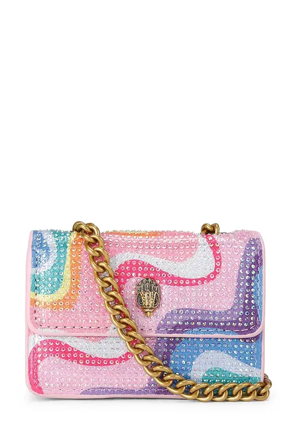 Kurt Geiger London Kurt Geiger London crossbody torbica ženska Micro Kensington