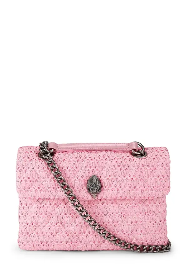 Kurt Geiger London Kurt Geiger London crossbody torbica ženska Raffia Kensington