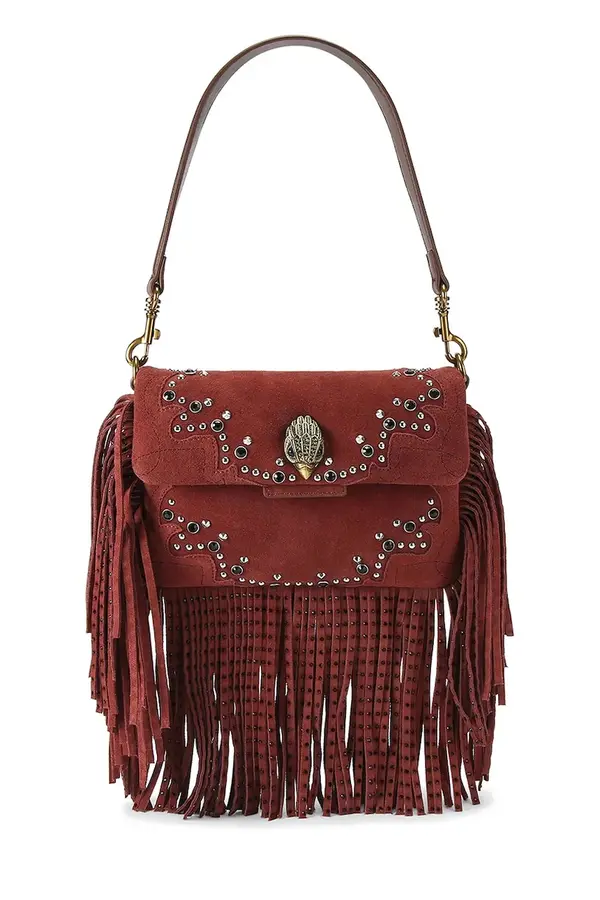 Kurt Geiger London Kurt Geiger London crossbody torbica ženska semišasta OXFORD