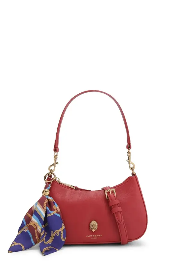 Kurt Geiger London Kurt Geiger London crossbody torbica ženska usnjena SLOANE HOBO