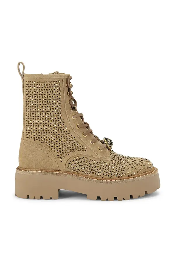 Kurt Geiger London Kurt Geiger London gležnarski čevlji moški semišasti Chelsea Perf Boot