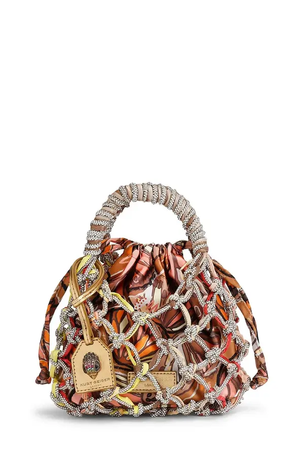 Kurt Geiger London Kurt Geiger London klasična torbica Macrame Crystal Bag