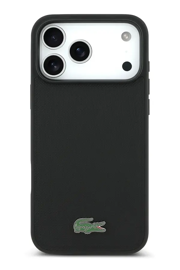 Lacoste Lacoste Etui za telefon z vgrajenim magnetnim obročem Lacoste MagSafe iPhone 17 Pro Max