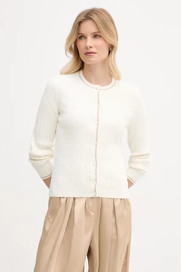 Lacoste Lacoste kardigan ženski z bombažem