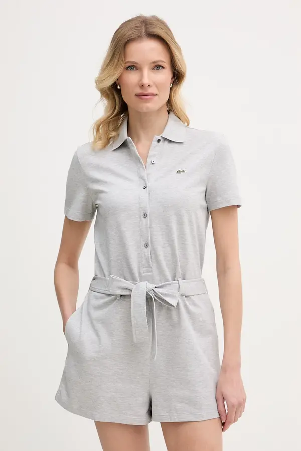 Lacoste Lacoste kombinezon ženski bombaž z elastanom