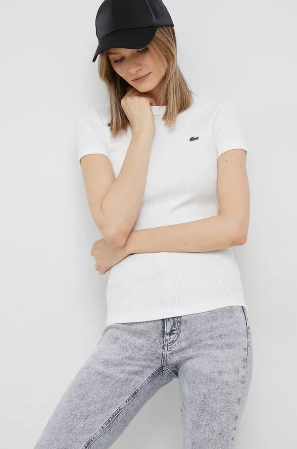 Lacoste Lacoste kratka majica ženska bombažna