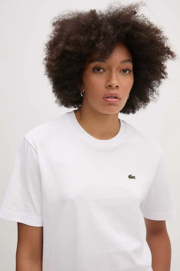 Lacoste Lacoste kratka majica ženska bombažna