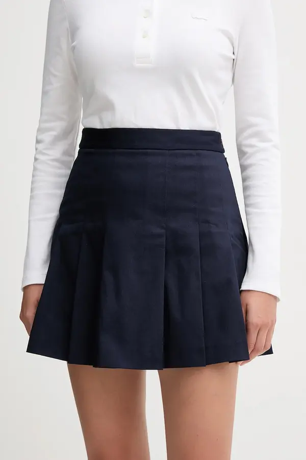Lacoste Lacoste krilo iz bombaža z elastanom