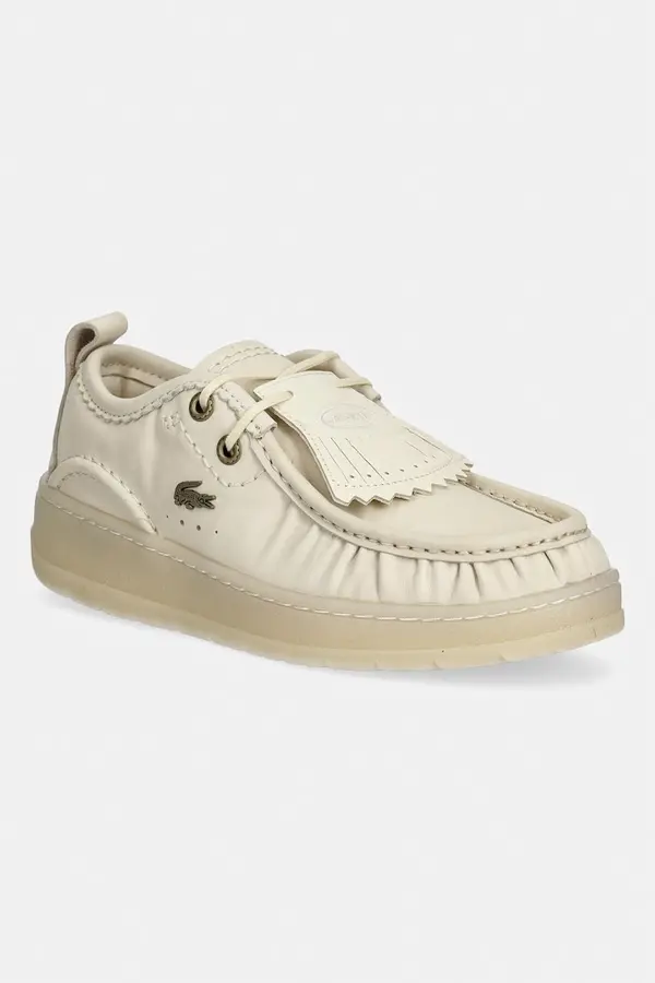 Lacoste Lacoste polčevlji ženski usnjeni Umpire WMN Sneakers