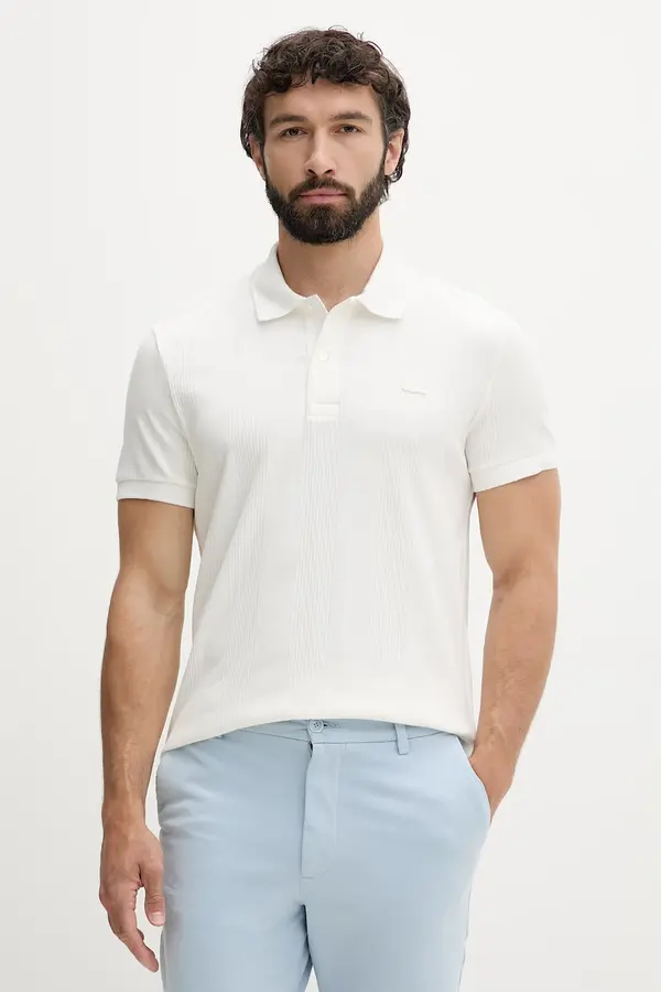 Lacoste Lacoste polo majica moška bombaž z elastanom
