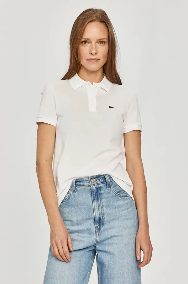 Lacoste Lacoste polo majica ženska bombažna