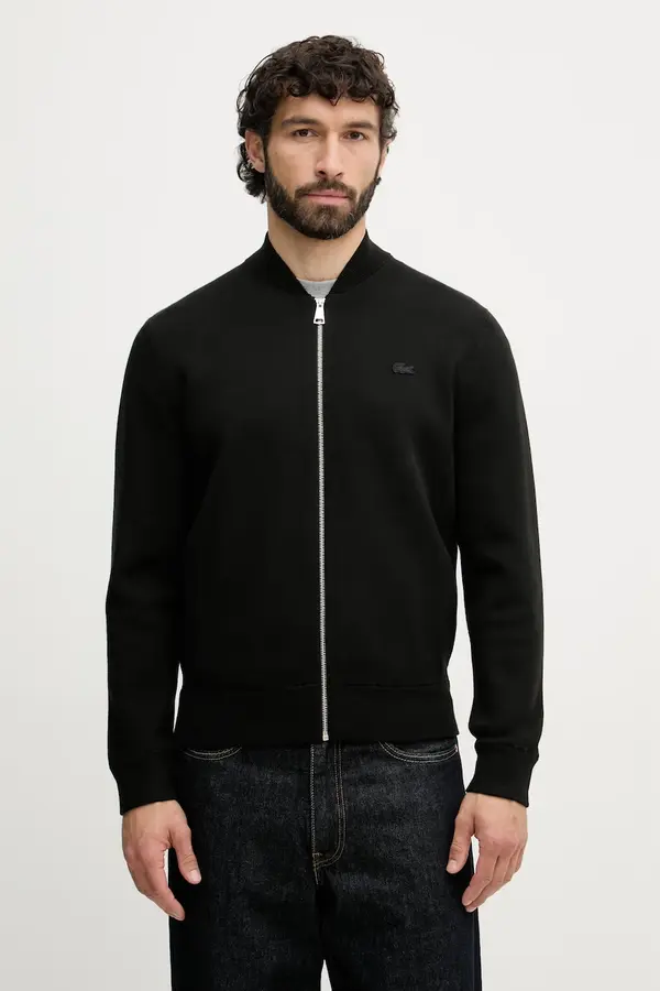 Lacoste Lacoste pulover z zadrgo moški