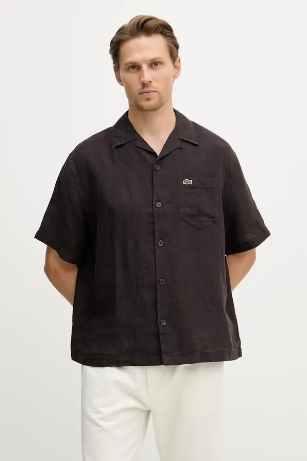 Lacoste Lacoste srajca moška lanena