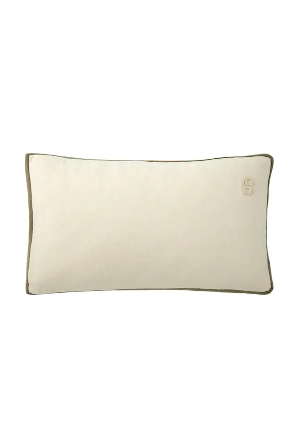BOSS Lanena dekorativna prevleka za blazino BOSS CLAYTON Milk 31 x 55 cm