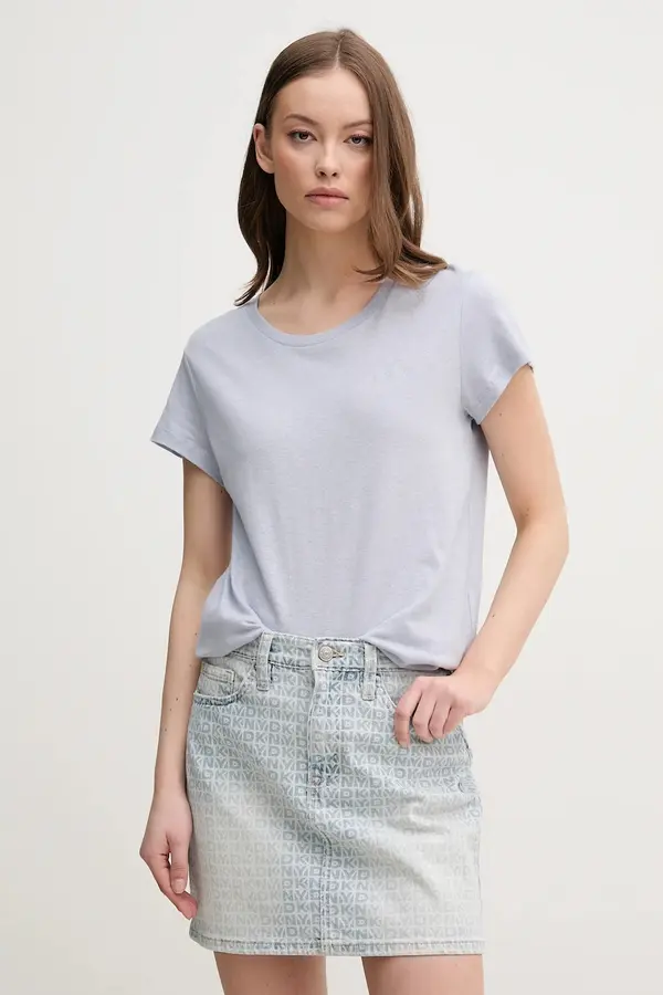 Pepe Jeans Lanena kratka majica Pepe Jeans MEGAN