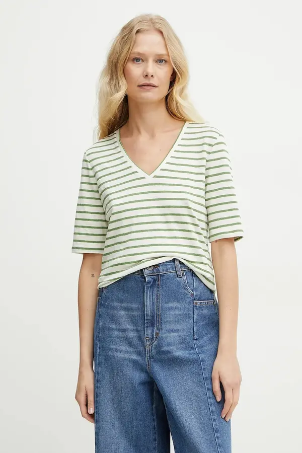 Weekend Max Mara Lanena kratka majica Weekend Max Mara