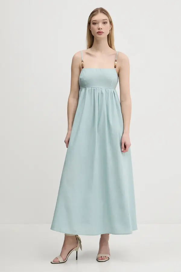 Abercrombie & Fitch Lanena obleka Abercrombie & Fitch