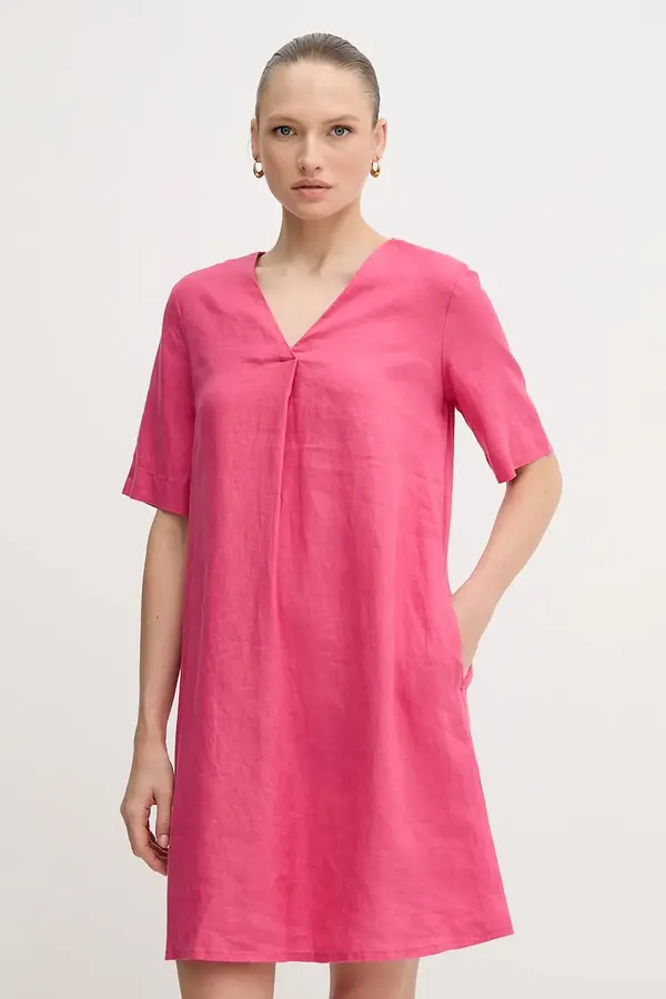 United Colors of Benetton Lanena obleka United Colors of Benetton