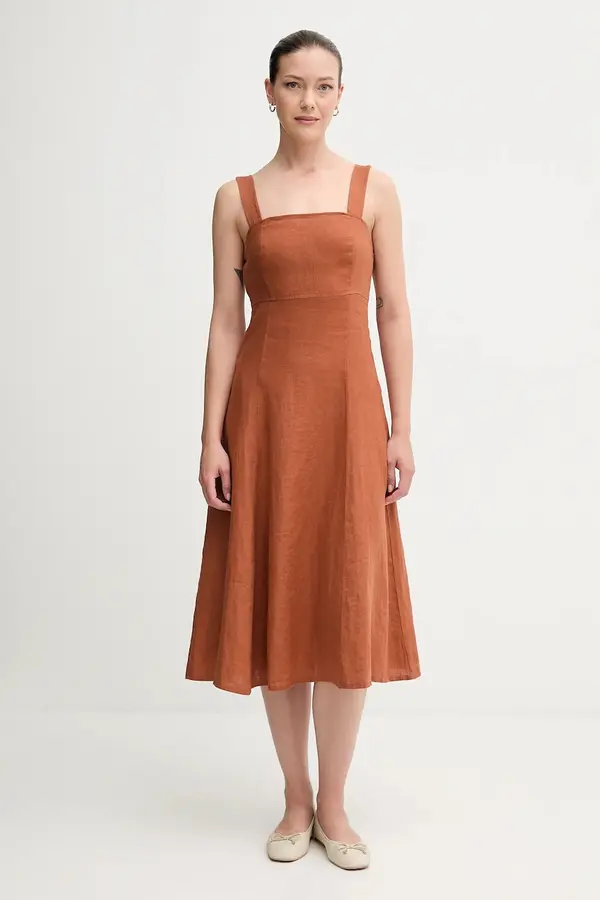 United Colors of Benetton Lanena obleka United Colors of Benetton