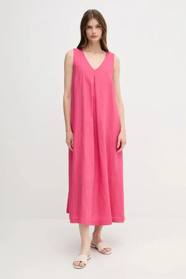 United Colors of Benetton Lanena obleka United Colors of Benetton