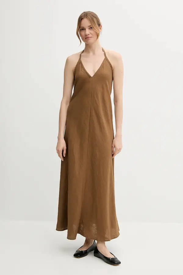 United Colors of Benetton Lanena obleka United Colors of Benetton