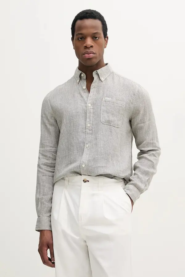 Barbour Lanena srajca Barbour Linton Tailored Shirt