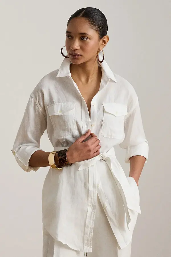Lauren Ralph Lauren Lanena srajca Lauren Ralph Lauren