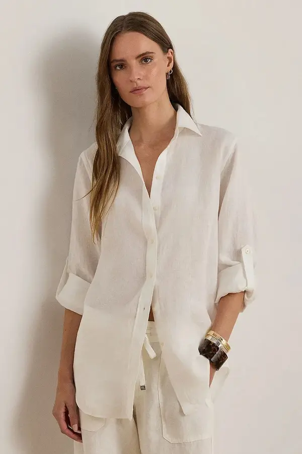 Lauren Ralph Lauren Lanena srajca Lauren Ralph Lauren