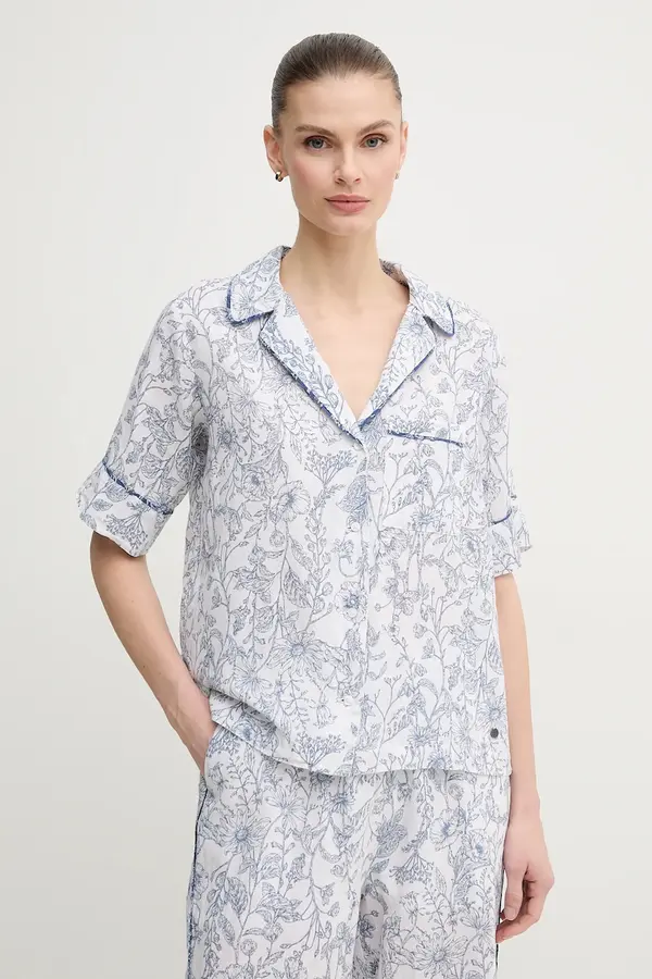 Pepe Jeans Lanena srajca Pepe Jeans DORIS