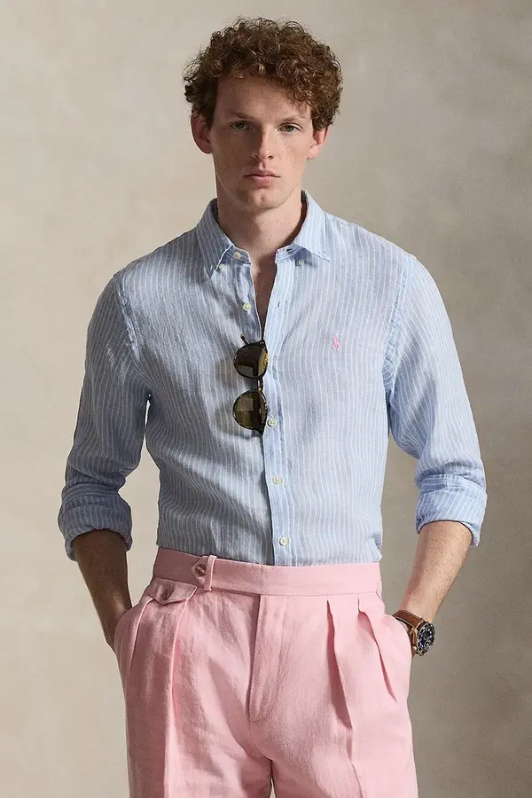 Polo Ralph Lauren Lanena srajca Polo Ralph Lauren