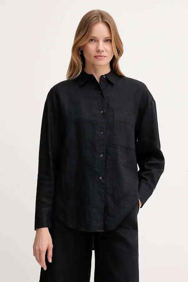 Tommy Hilfiger Lanena srajca Tommy Hilfiger