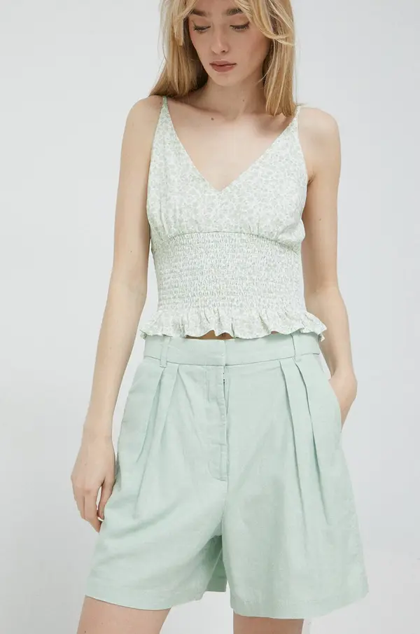 Abercrombie & Fitch Lanene kratke hlače Abercrombie & Fitch