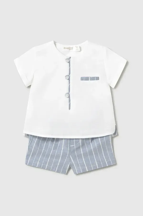 Mayoral Newborn Laneni komplet za dojenčke Mayoral Newborn 1211