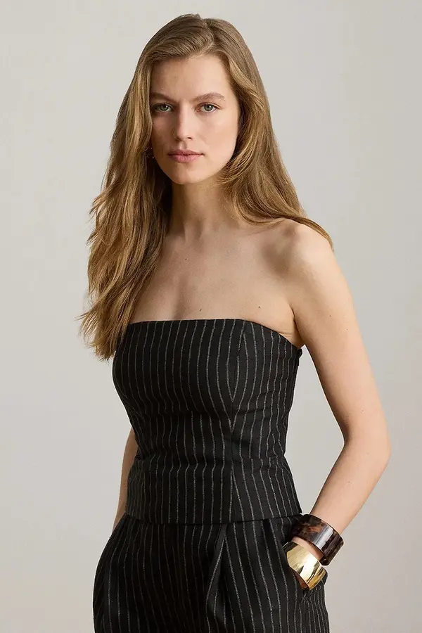 Lauren Ralph Lauren Lauren Ralph Lauren bluza ženska lanena