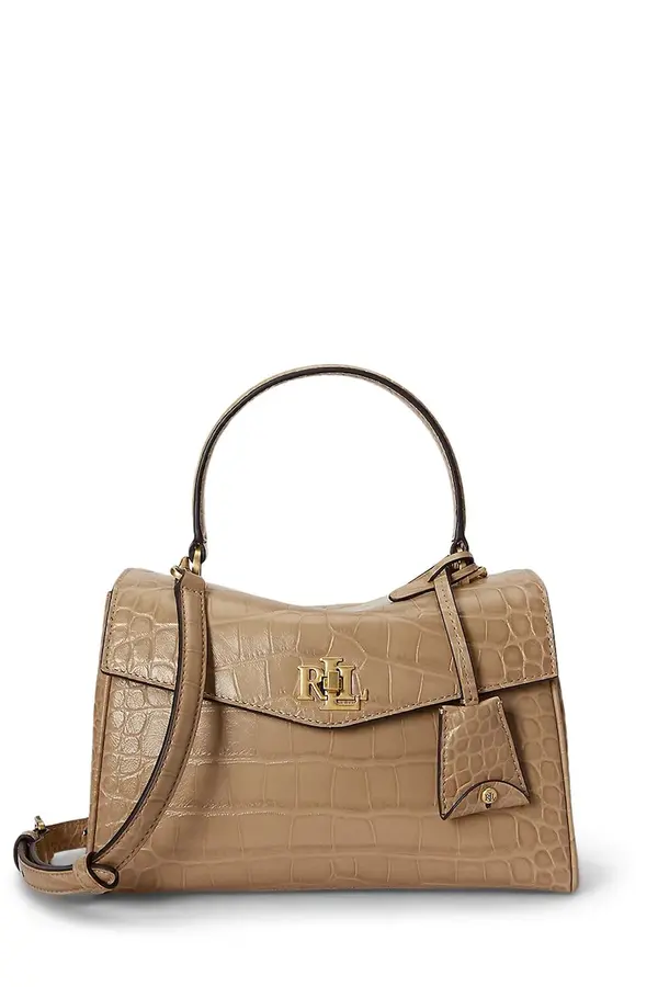 Lauren Ralph Lauren Lauren Ralph Lauren crossbody torbica ženska usnjena