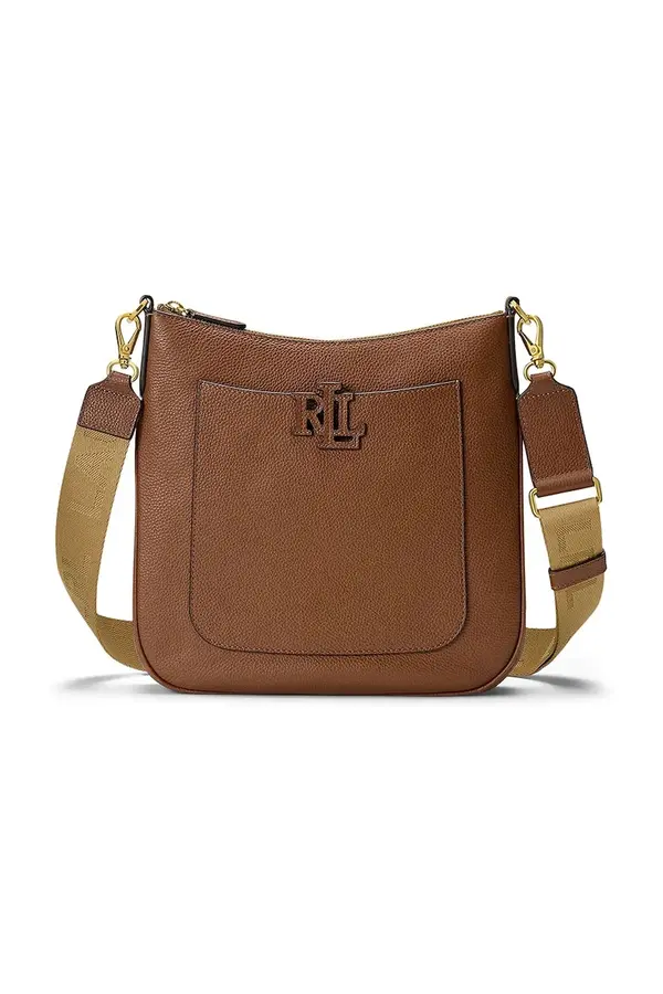 Lauren Ralph Lauren Lauren Ralph Lauren crossbody torbica ženska usnjena