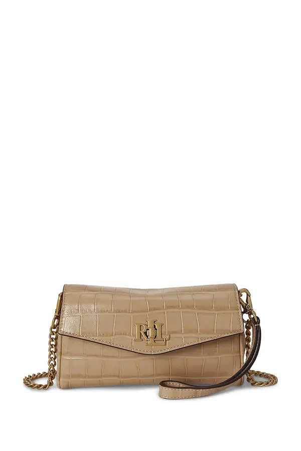 Lauren Ralph Lauren Lauren Ralph Lauren crossbody torbica ženska usnjena