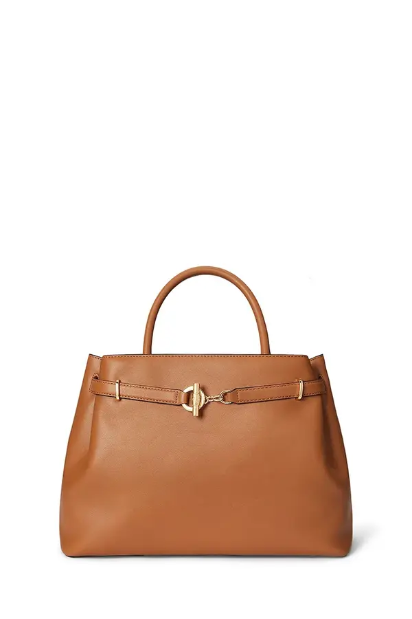 Lauren Ralph Lauren Lauren Ralph Lauren crossbody torbica ženska usnjena