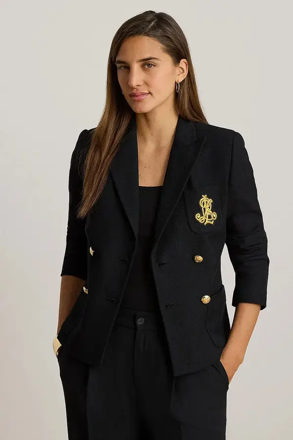 Lauren Ralph Lauren Lauren Ralph Lauren dvoredni suknjič bombaž z elastanom