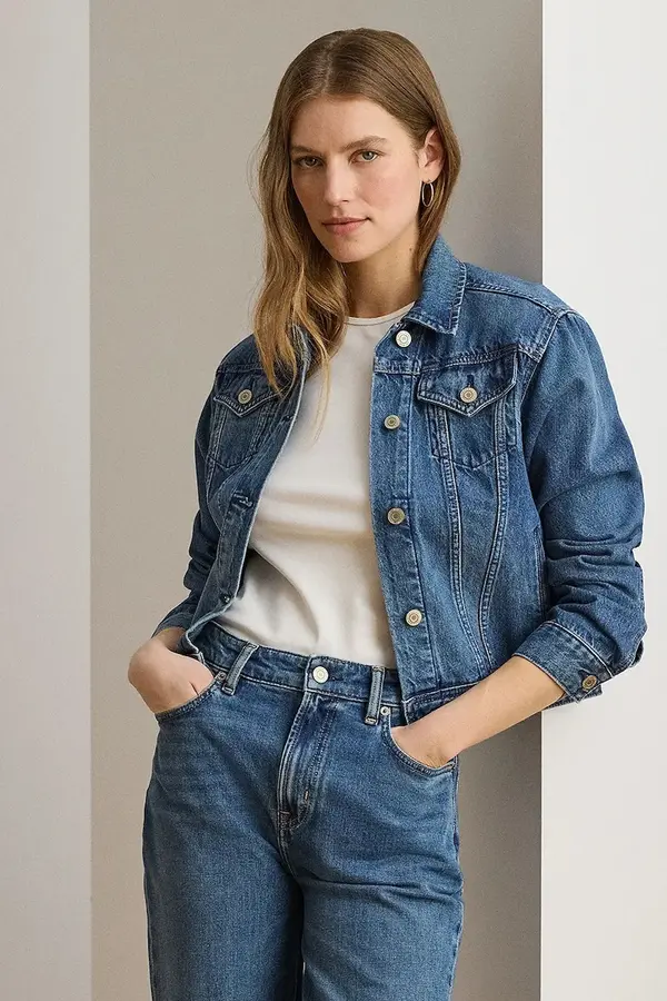 Lauren Ralph Lauren Lauren Ralph Lauren jakna ženska denimasta
