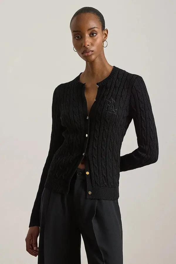 Lauren Ralph Lauren Lauren Ralph Lauren kardigan ženski z bombažem