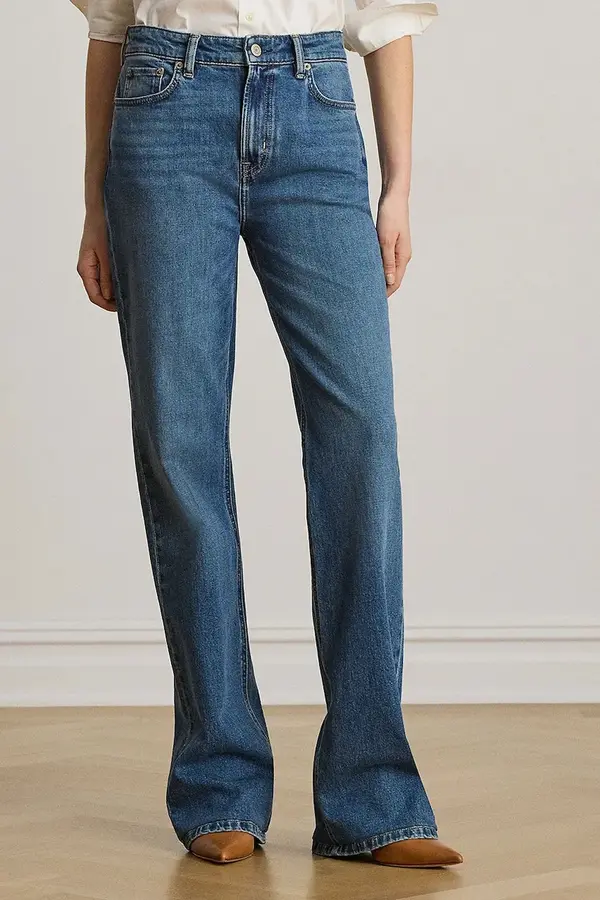 Lauren Ralph Lauren Lauren Ralph Lauren kavbojke s širokimi hlačnicami ženske