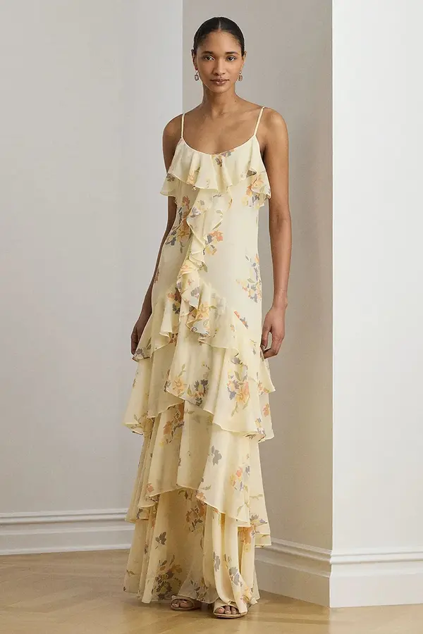 Lauren Ralph Lauren Lauren Ralph Lauren obleka A-kroja