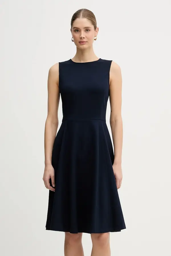 Lauren Ralph Lauren Lauren Ralph Lauren obleka A-kroja z viskozo
