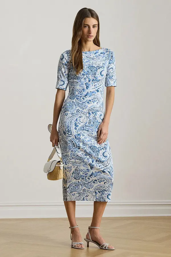 Lauren Ralph Lauren Lauren Ralph Lauren obleka bombažna