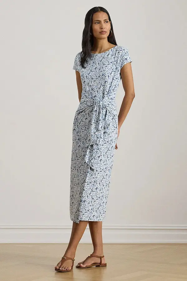 Lauren Ralph Lauren Lauren Ralph Lauren obleka bombažna